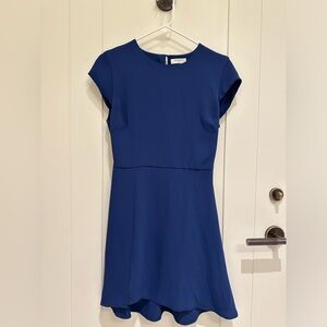 Aritzia Babaton Navy Dress